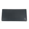 Must De Line Small Items Wallet Bifold Long Wallet Leather Black
