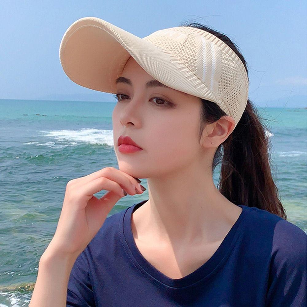 Sunscreen Baseball Cap Breathable Ponytail Hat Fashion Sun Hats  Outdoor Sport
