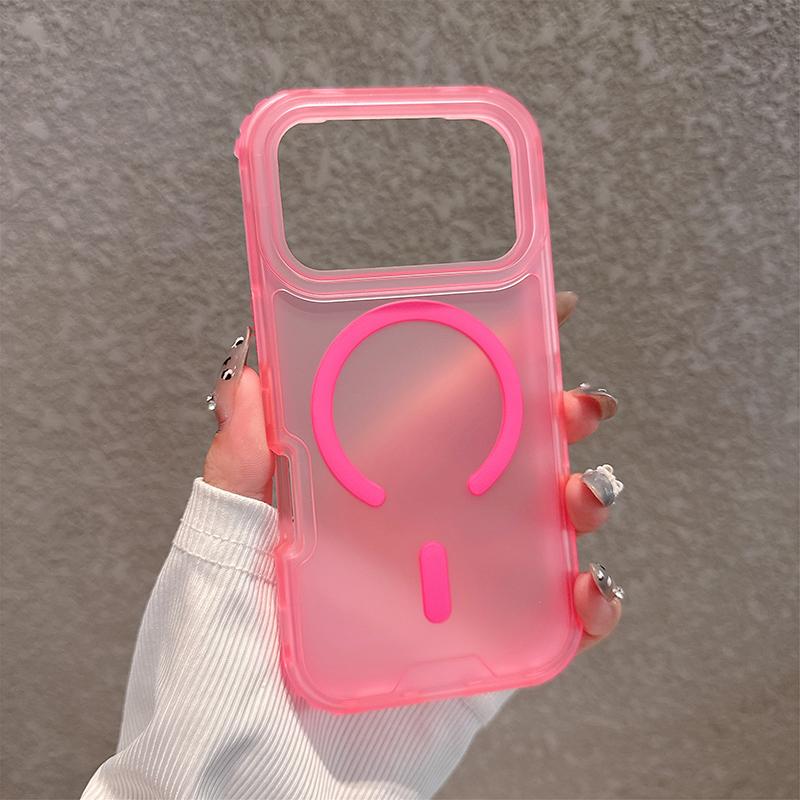 Matný Cukrový Magnetický Bezdrátové Nabíjení Průhledný Kryt Pro iPhone 17 Air 17 Pro Max Pro Magsafe Nárazuvzdorný 3 v 1 Pancéřový Kryt