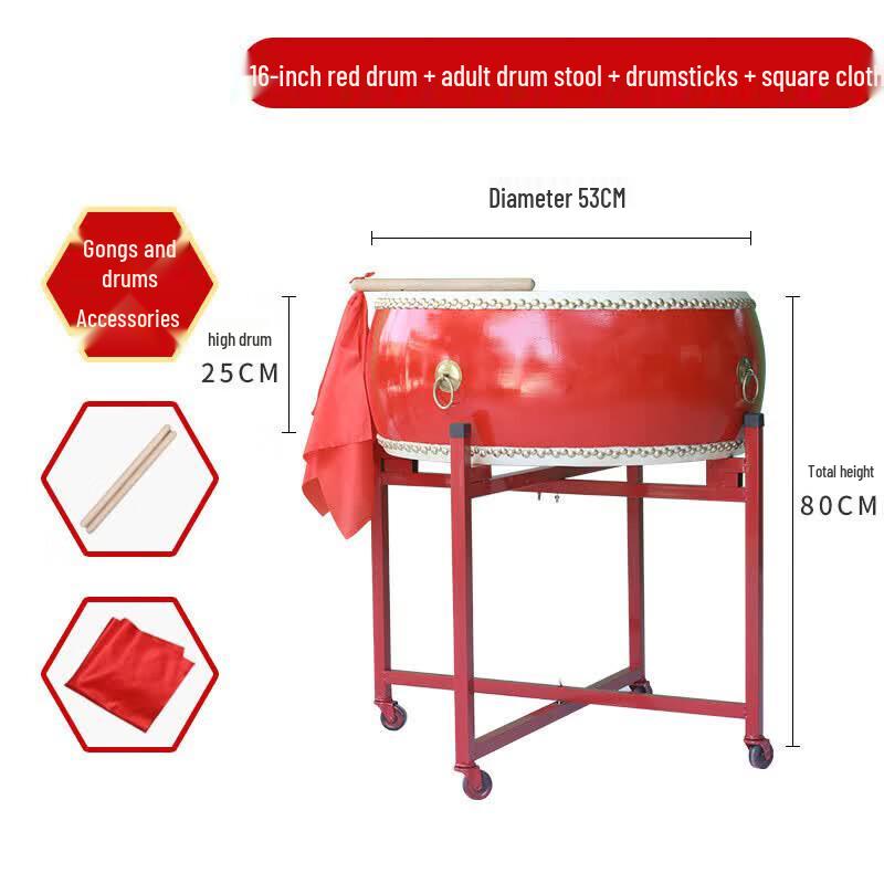 Tingxin Outdoor Traditional Wooden Drum Set