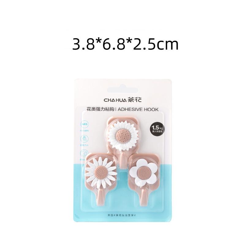 Viscose Hook Household No Trace Cartoon Cute Wall Sticky Hook Wall Load-bearing Mini Dorm Hook