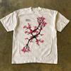 Damen(Unisex) Grafisches T-Shirt S-4XL Weiße Baumwolle Y2K Frucht Kirsche Auto Tee Top