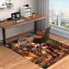 1PC Custom Name Christmas Magic Scene Theme Floor Mat Ideal for Living Room, Game Rooms, Office, Bedroom, Office Floor Mat , Floor Mats for Home