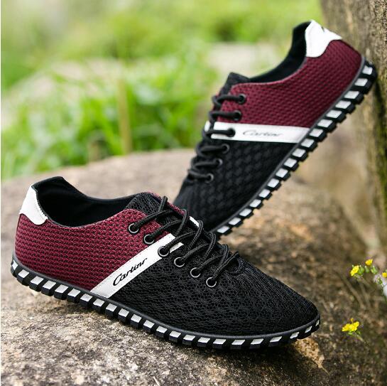 

Summer men s breathable mesh shoes men s casual shoes plus size deodorant sneakers mesh shoes soft-soled men s shoes M731 46