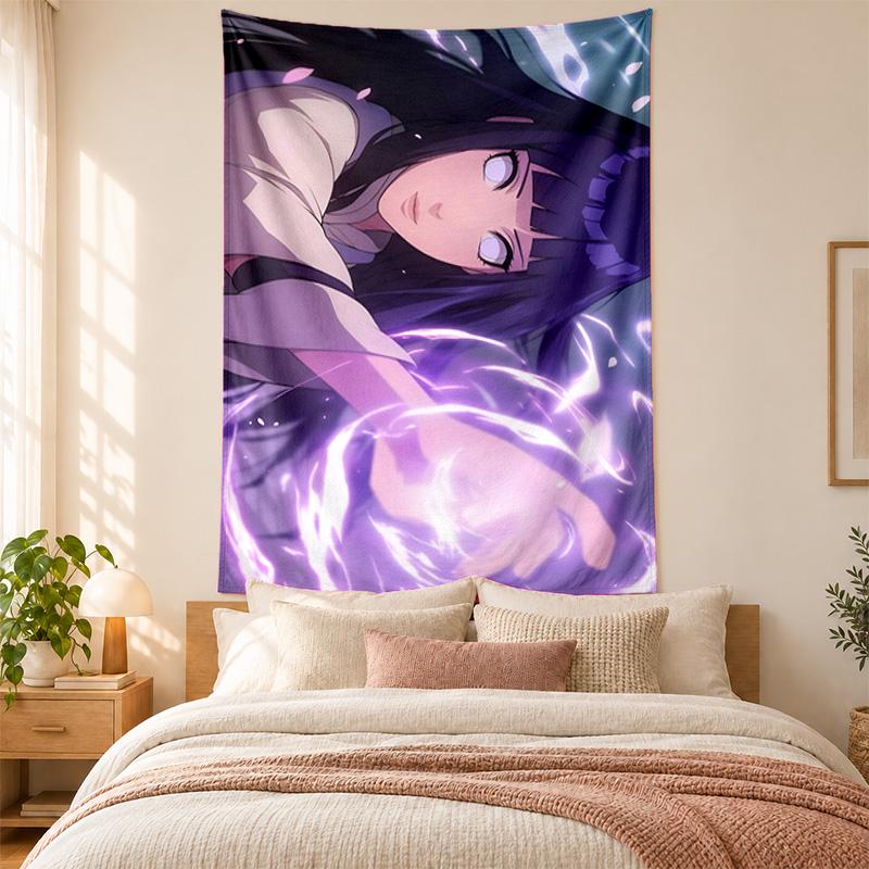 Hyuga Hinata Tapestry highquality for decorating living room bedroom dorm walls ideal as bedroom wallart orholiday gift
