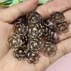 Acrylic Handmade Materials Fashion Necklace Pendant Bracelet 17.6mm DIY Beads DIY Jewelry Flower Beads 20Pcs
