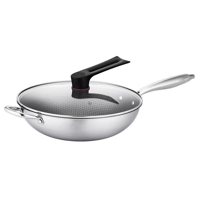 Lechu Heli 304 Stainless Steel Non-Stick Wok