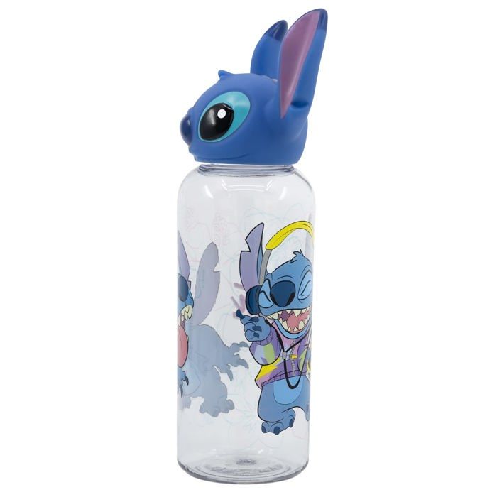 Vannflaske - Lilo og Stitch - 560 ml - 3D - BPA-fri - Gjenbrukbar