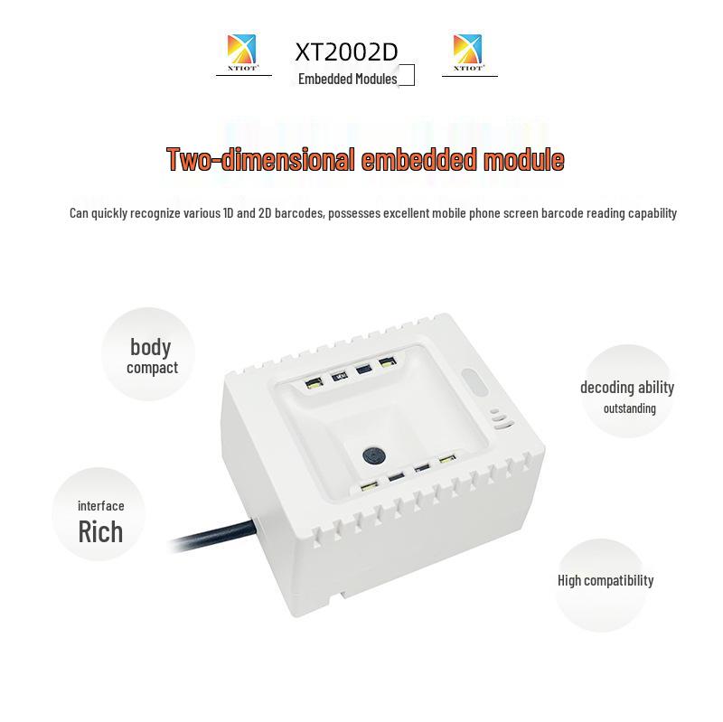 Xingtong XT2002D Self-Service Scenic Spot Barcode & QR Code Scanner Terminal