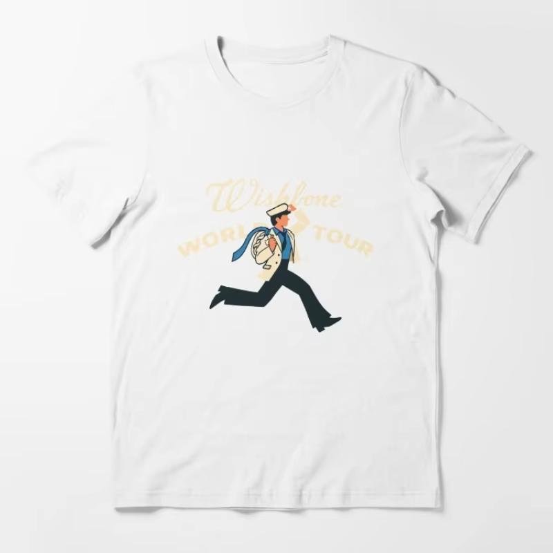 Conan Gray Wishbone Tour 2026 Unisex Cotton Shirt Y2k Summer New ONeck Short Sleeve Hip Hop Oversized Mens Tshirt Fan Gifts