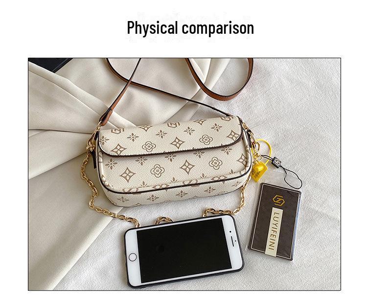 2024 Trendy Damen Schulter- und Messenger Bag: Modischer Druck mit High-End-Design