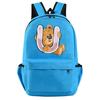 Little Bear 26 English Letters Backpack Teen School Bag for Girls Boy Backpack Bookbag for Kid Gifts Large Capacity Student Bag