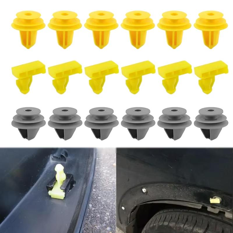 18PCS/Set Wheel Arch Flare Trim Moulding Clips Front Rear Wing Moulding Retainer For Nissan Qashqai J11 76847JG00A 768474EA0A
