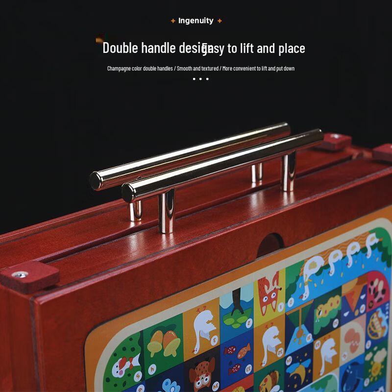 Brangdy 15-in-1 Double-Layer Multi-Game Set with Drawers