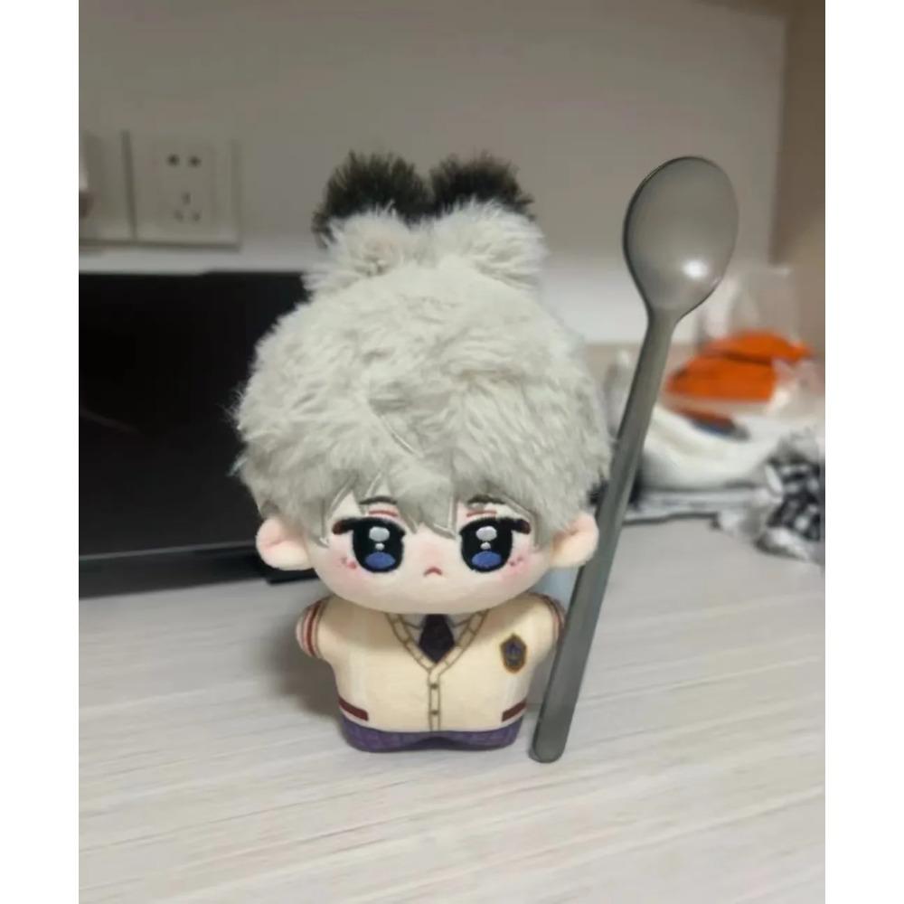 10cm Mini Love And Deepspace Bunny Ears Dress Up Xavier Shen XingHui Idol Cotton Doll Anime Plush Star Dolls Stuffed Figure Toys