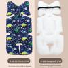 Korean Style Reversible Cotton Baby Stroller and High Chair Cushion