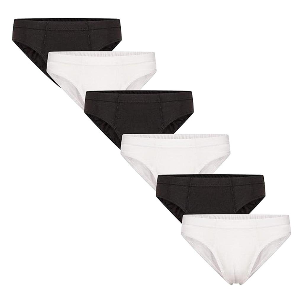 Keanu Mens Plain Briefs (Pack of 6)