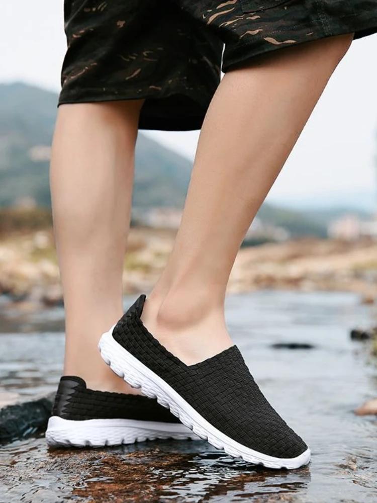Fashion Couples Men's Sandal Outdoor Black Descount Non-slip Open Toe Barefoot Casual Daily Use Expensives Number 41 Luxury H Male Shoe