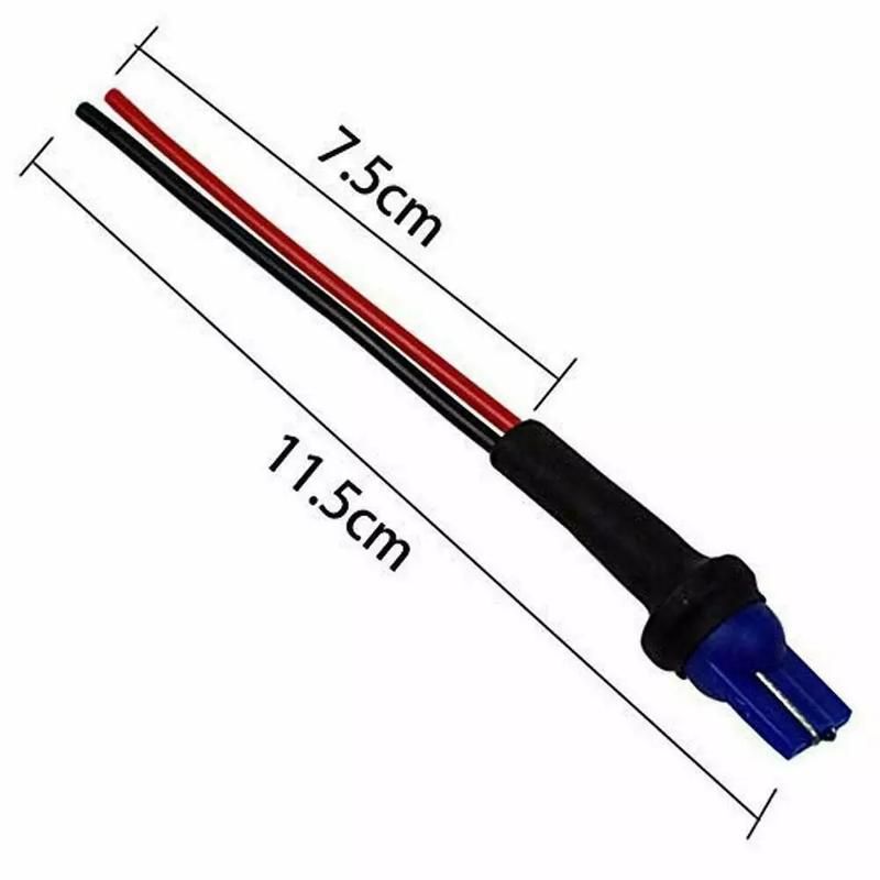 T10 Socket Holders T10 w5w Car Headlight Assembly Male Socket Cable Adapter Extended Wire Connector Car Lamp Plug Base