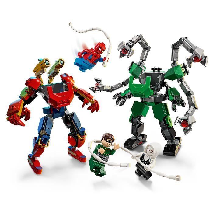 LEGO Marvel 76338 The Battle of the Robots : Spider-Man Vs Doctor Octopus - Game 6 Years