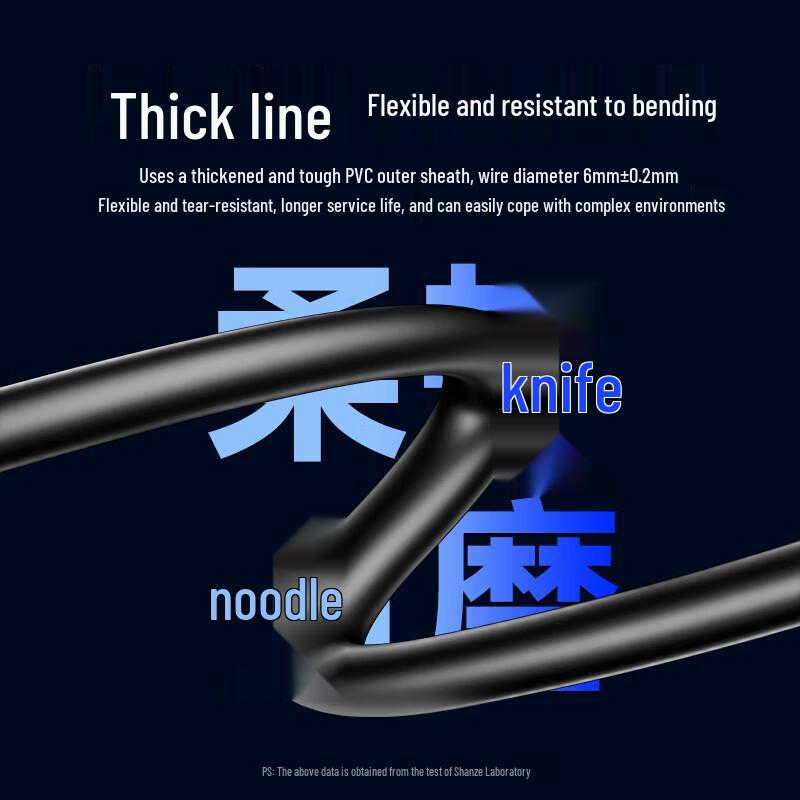 SAMZHE Cat6 RJ45 Gigabit Ethernet Extension Cable