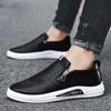 2022 Sommer Business Leder Herren Anzugschuhe Mann Slipper Mokassins Atmungsaktive Sandalen Slip On Schwarz Fahrschuhe Zapatillas