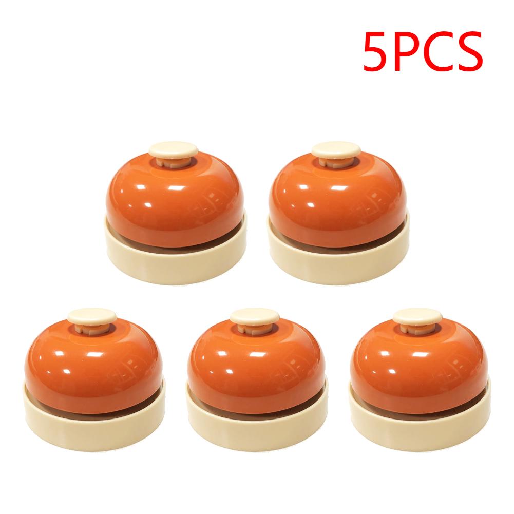 1-5pcs Cute Call Bell Guests Restaurant Order Bell Bar Counter Ringing Single Bell Dining Reception Table Summoning Child Toy