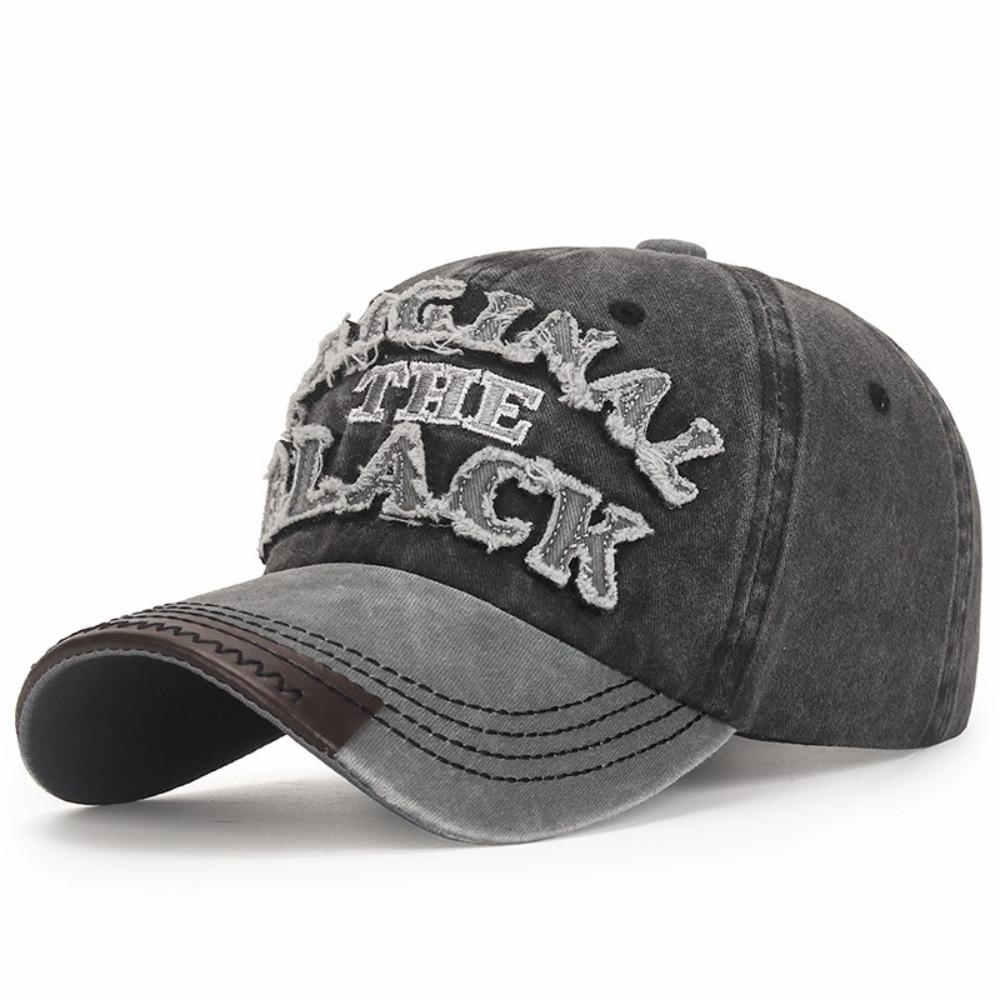 Retro Baseball Cap Washed Cotton Snapback Hat New Dad Hat  Gift