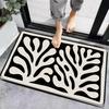 Entrance Doormat Minimalist Style Light Colored Rug Home Decoration Living Room Bathroom Floor Mat Kitchen Anti Slip Carpet