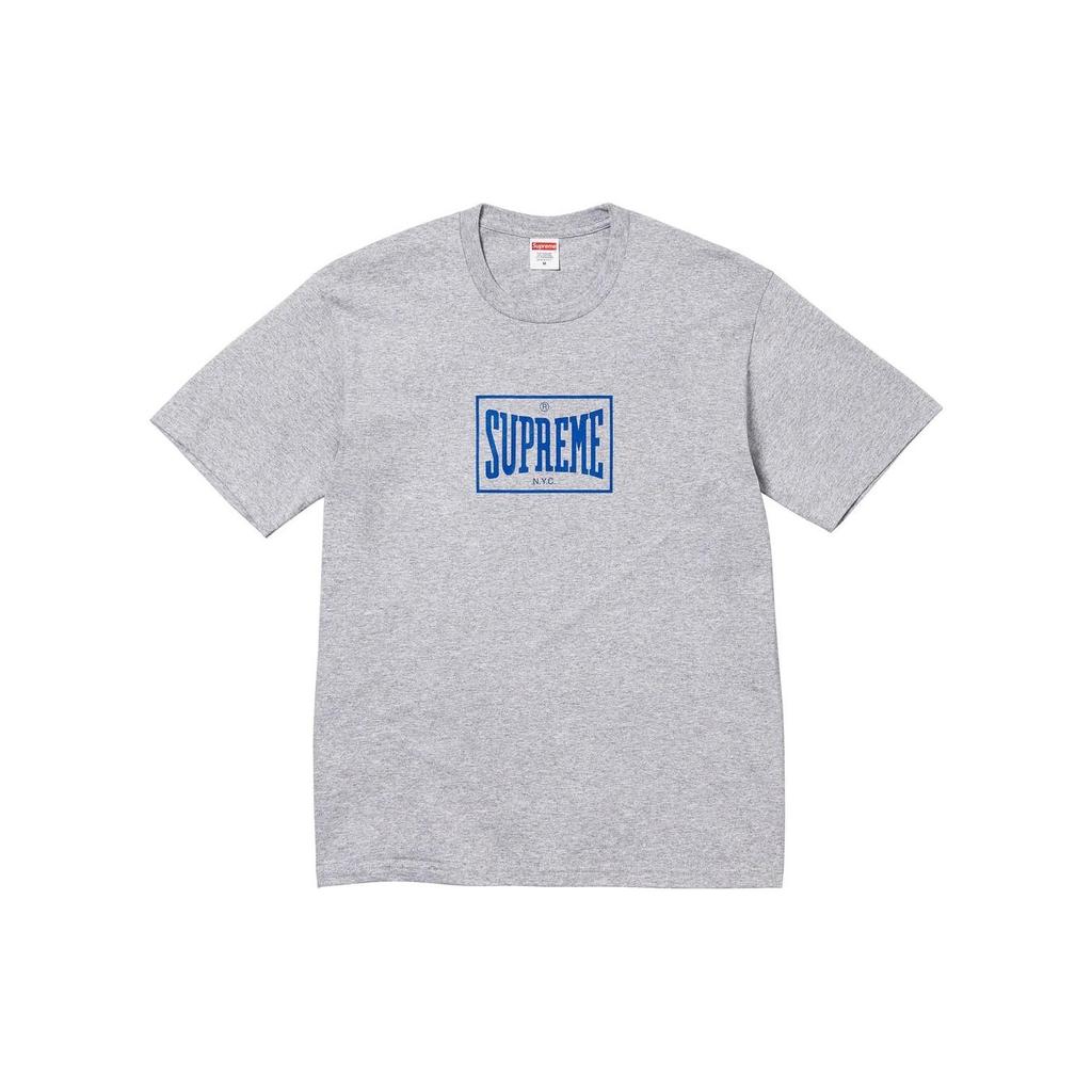 Supreme Camiseta de Aquecimento 'Verde Branco' Masculina SUP-FW23-013