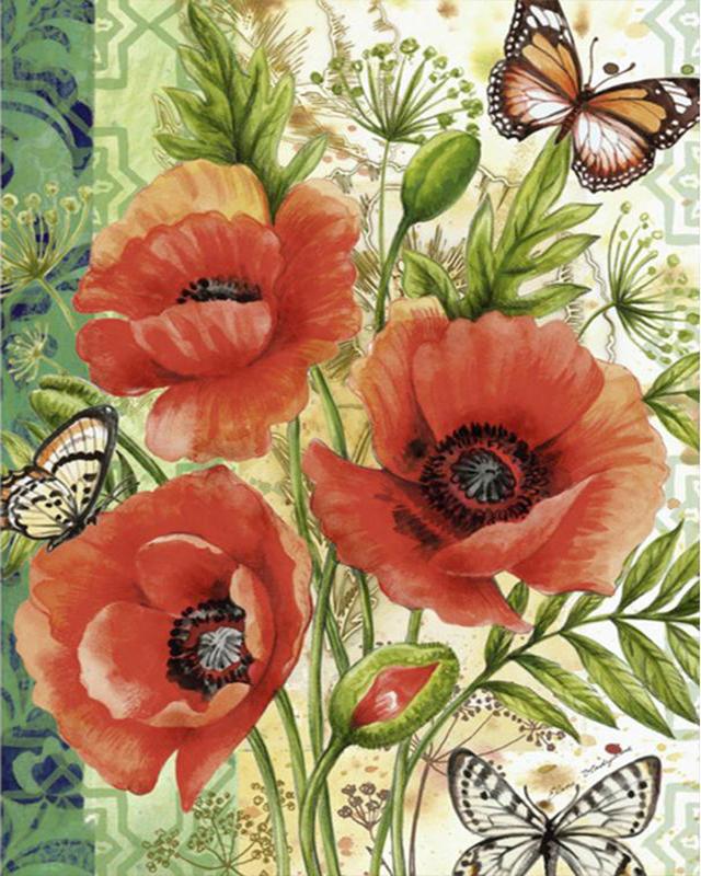 5D Diamant Malerei Neue Blumen Diamant Stickerei Kreuz Stich Landschaft Bilder Von Strass Mosaik Wohnkultur