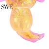Animal Shaped Stress Toy Glitter Salamander Squeeze Relief Cartoon Sugar Relaxing Ball Sensory Decompression Clear Fidget Children