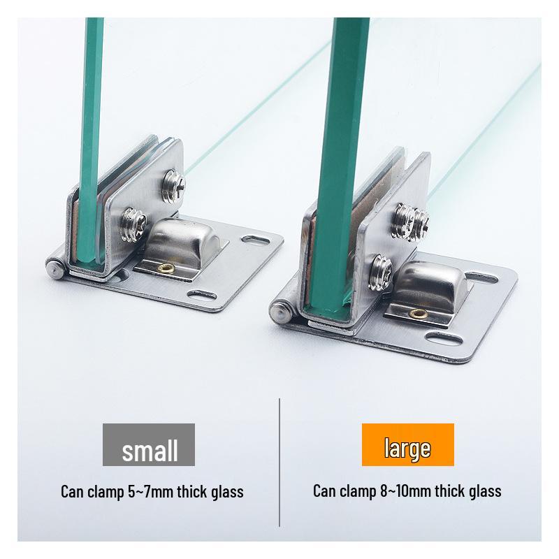 Frameless Swing Glass Door Hinge for Wine Cabinet