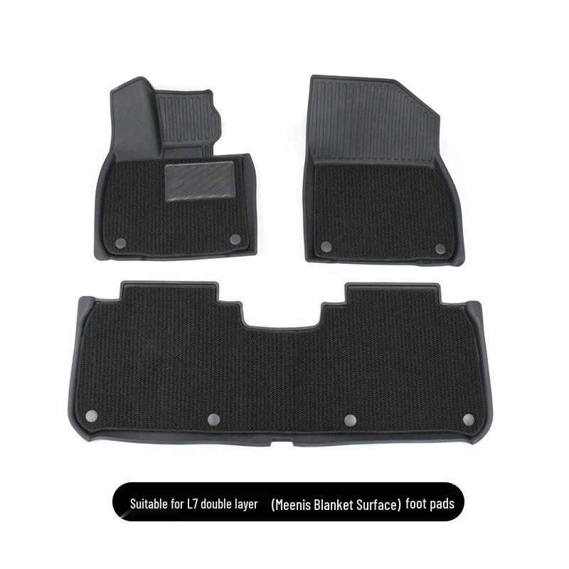 Ideal L7/L8/L9 Full Coverage TPE Waterproof Car Floor Mats