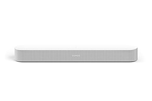 Sonos Beam TV Soundbar with Dolby Atmos and Amazon Alexa, BEAM2JP1 White