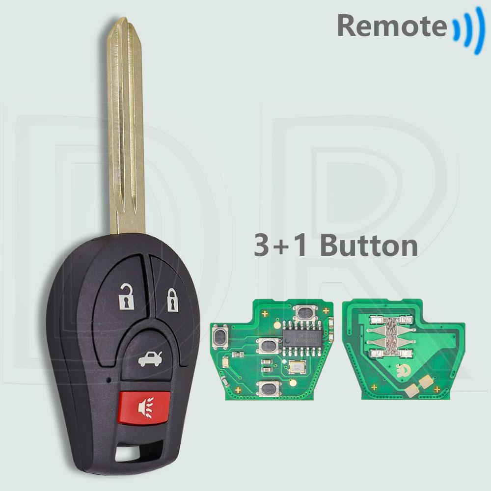 DR CWTWB1U751 TWB1U761 ID46Chip 315/433MHz Auto Afstandsbediening Sleutel H0561-C993A Voor Nissan X-Trail Versa Micra Rogue Qashqai Sunny Tiida