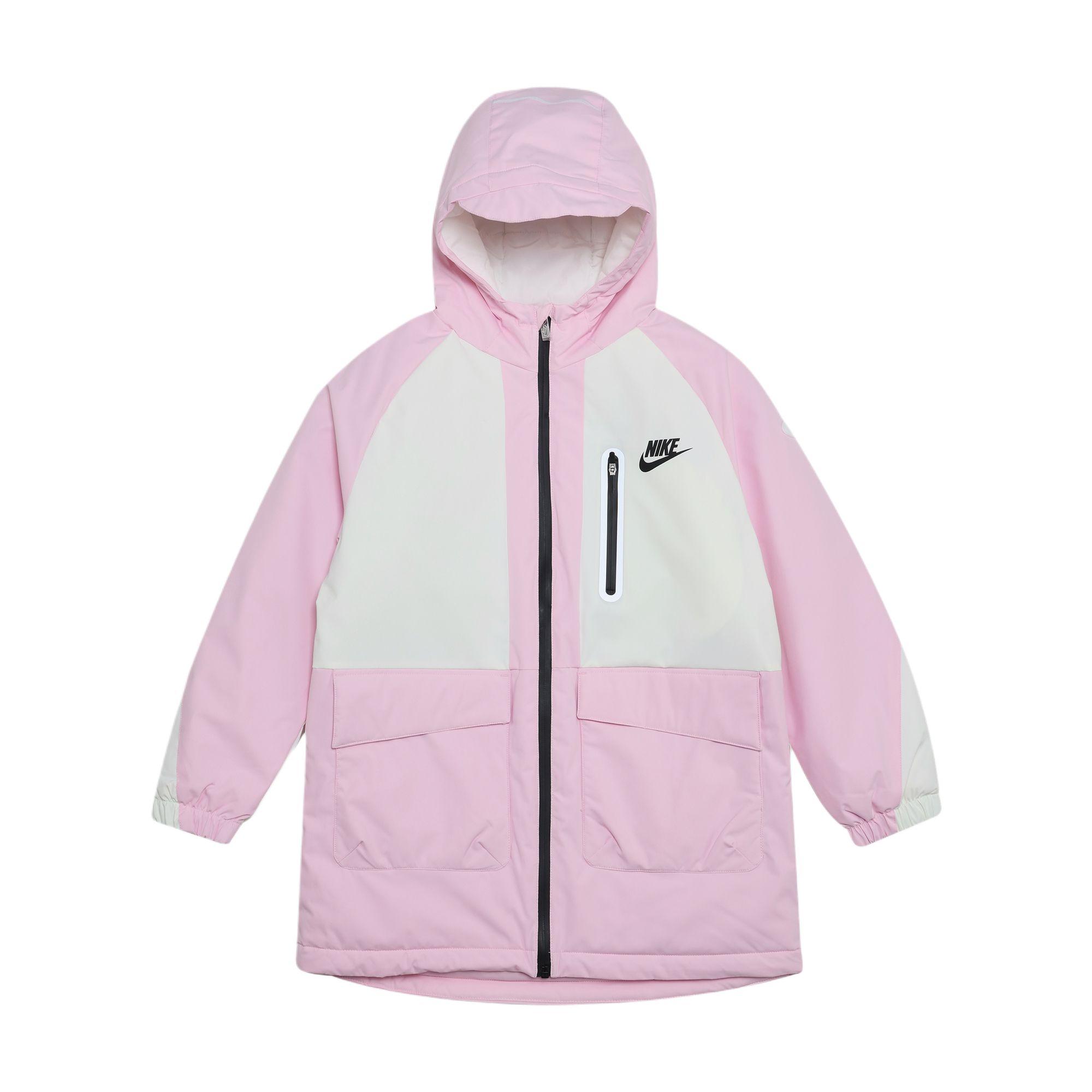 

Nike Хлопковая куртка Технологичная Водонепроницаемая Рабочая одежда Теплая с капюшоном Детские куртки IR0011-663 S