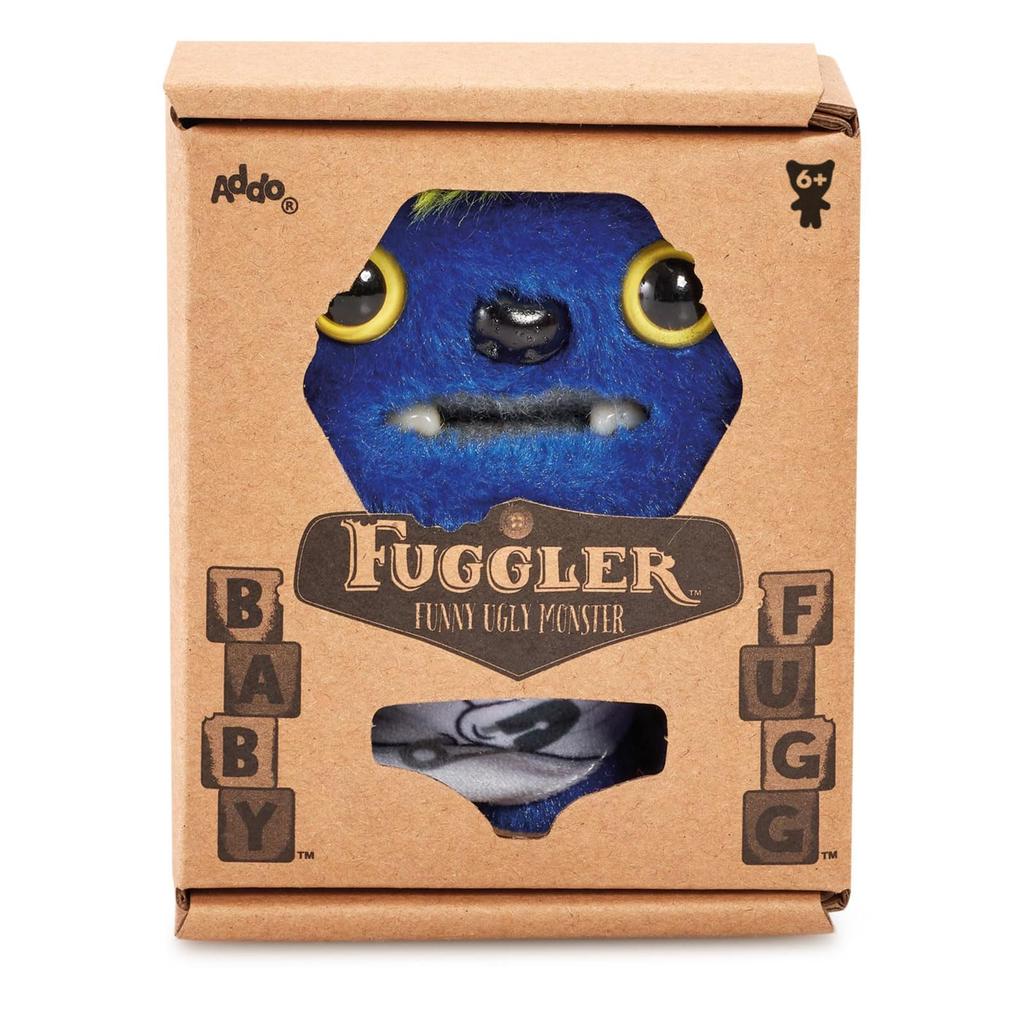 Fuggler Baby Fugg S1 Blue Sir Belch Plush Toy Mascot - (Authentic Product)