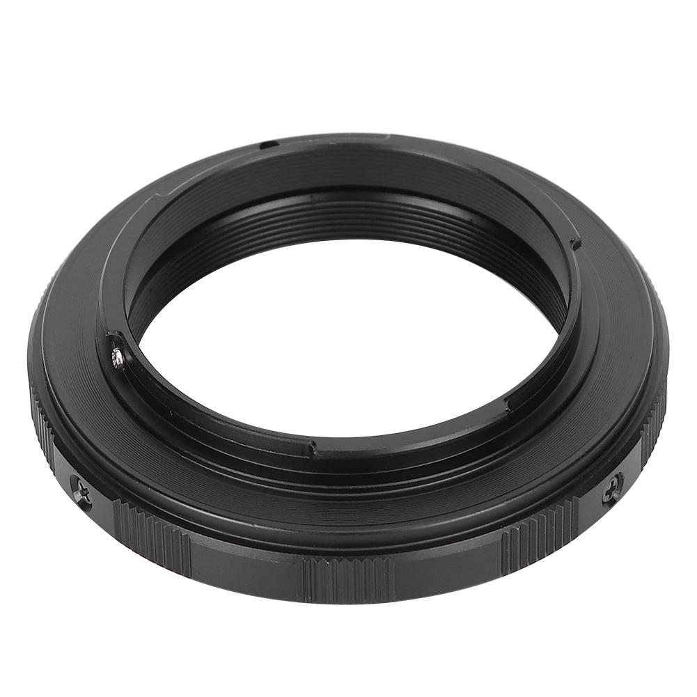 Δακτύλιος Προσαρμογής Φακού από Κράμα Αλουμινίου Fikaz για Φακό με Βάση T2 για Να Ταιριάζει σε Κάμερα με Βάση Nikon F