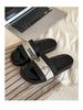 Men's and Women's Summer Striped EVA Slippers - Soft, Non-Slip, Indoor Bathroom Shoes