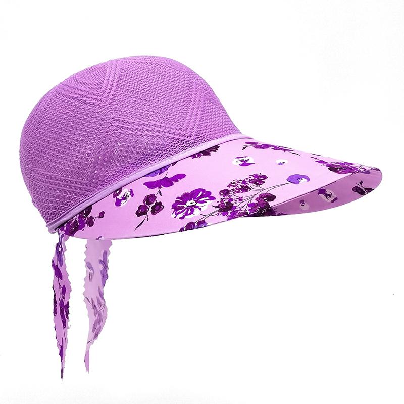 Sun Hat Summer Shade For Women Foldable Sun Protection Beach Large Brimmed Hat Uv Protection Cycling Cap