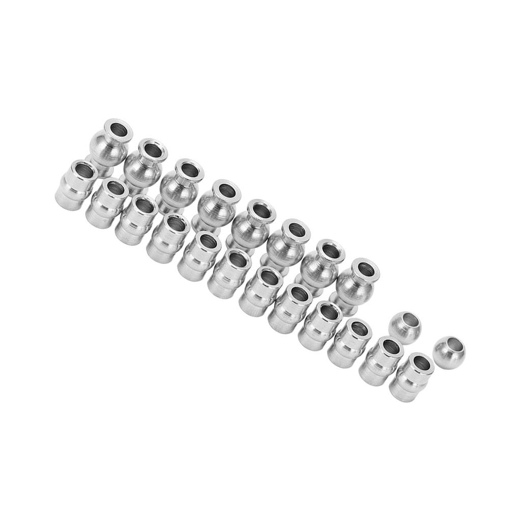 22pcs RC Shock Damper Ball Head for Arrma 4x4 1/10 Remote Control Upgrade Accessories