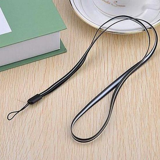 

ПВХ Конфетный Цвет Шнурок для Телефона: Длинный желейный шнурок-бейдж, брелок, шейный ремешок для документов/ID для мобильных аксессуаров