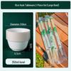 Disposable Rice Husk Bowl & Chopstick Set