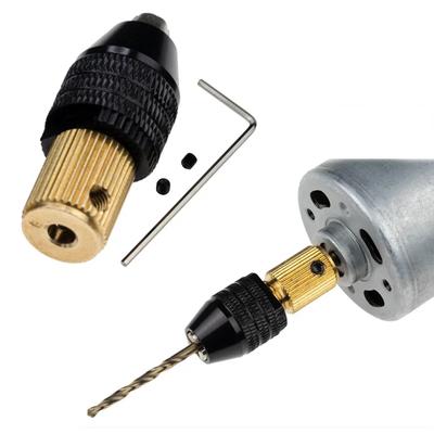 Mini Matkap Chuck Mandril Kartuş Gravür Pens Chuck Elektrik Motor Mili Fikstürü Kelepçe 0.5-3.2mm Hızlı Değişim Chuck
