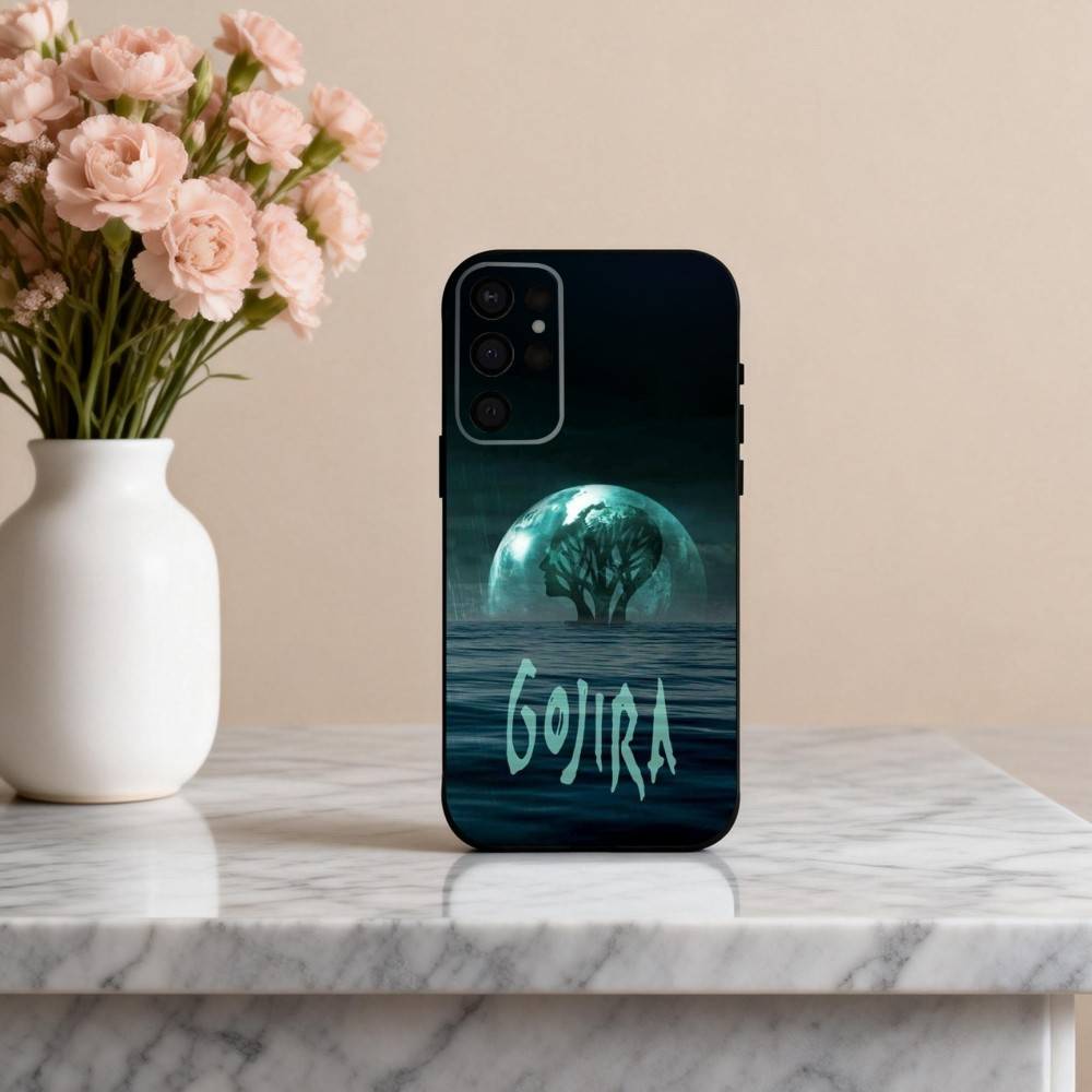 G-Gojira-A F-Fortitude-E Band Phone Case For Samsung S25,24,23,22,30,21,10,9,Ultra,Plus,Lite,FE,4,5 G Soft Black Case