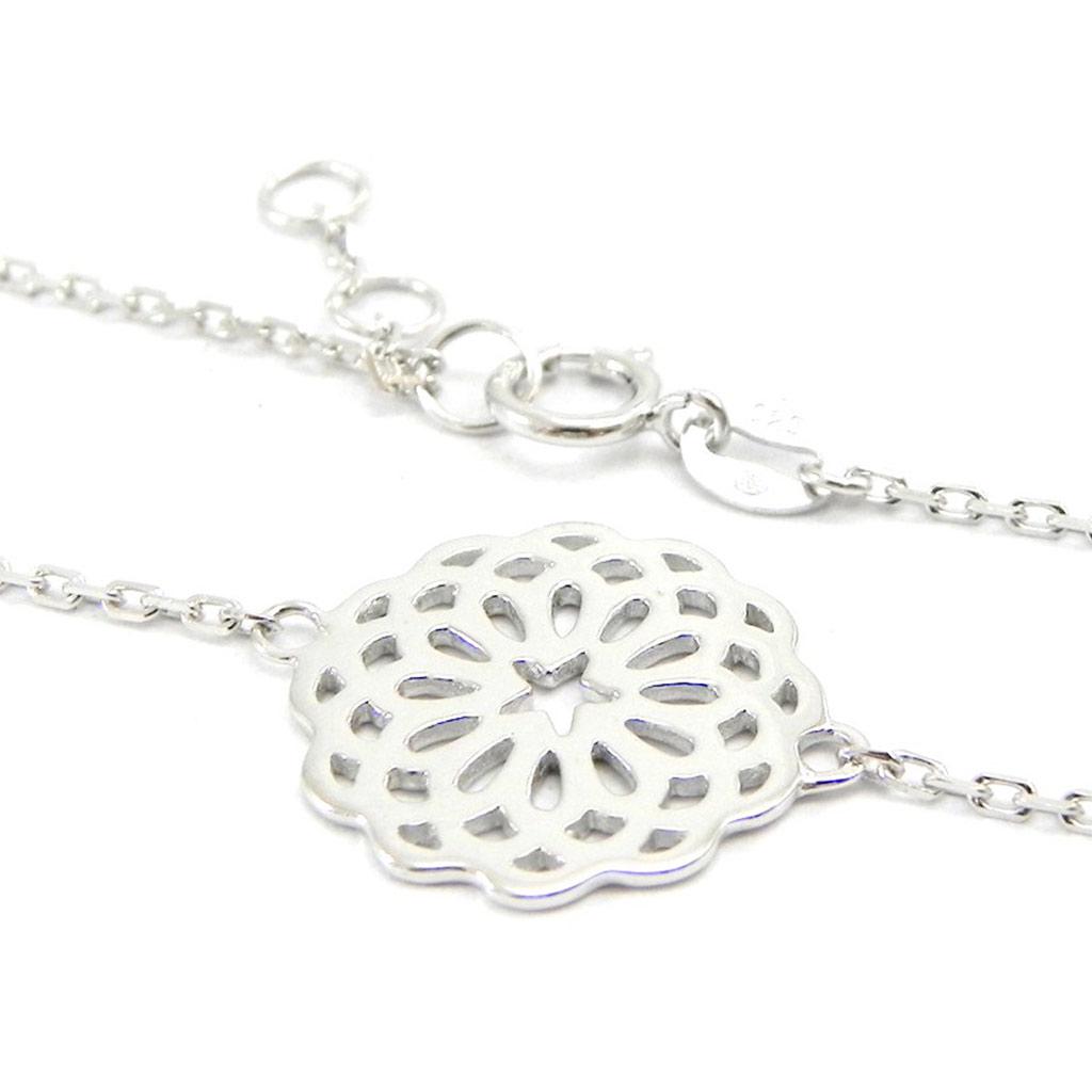 

Les Trésors De Lily [I4019] - Серебряный браслет Choréographie , серебро (родиевое покрытие) - 15 мм