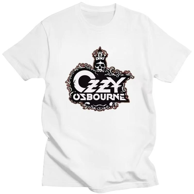 Ozzy Osbourne Glam Metal & Hard Rock Printed Short Sleeve Cotton for Men Fashion T-Shirt