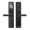 Semi-Automatic Smart Lock: Graffiti, Fingerprint, Face Recognition, Remote Unlock with Snapshot and Peephole