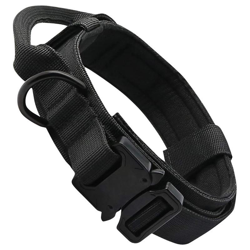 Dog Collar Nylon Adjustable Durable German Shepherd For Medium Large Outdoor Walking Training Pet Supplies